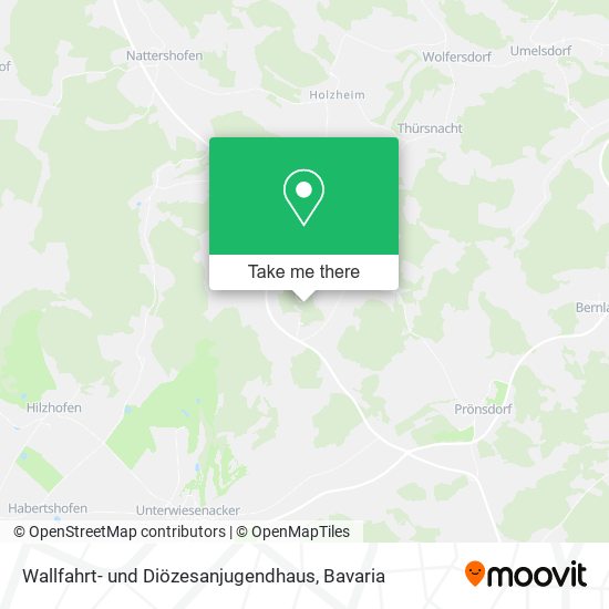 Wallfahrt- und Diözesanjugendhaus map