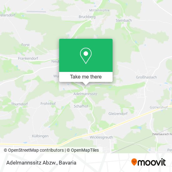 Карта Adelmannssitz Abzw.