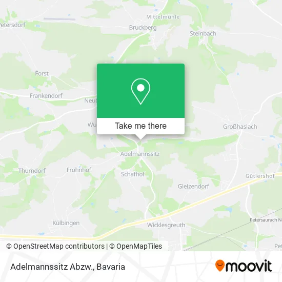 Карта Adelmannssitz Abzw.