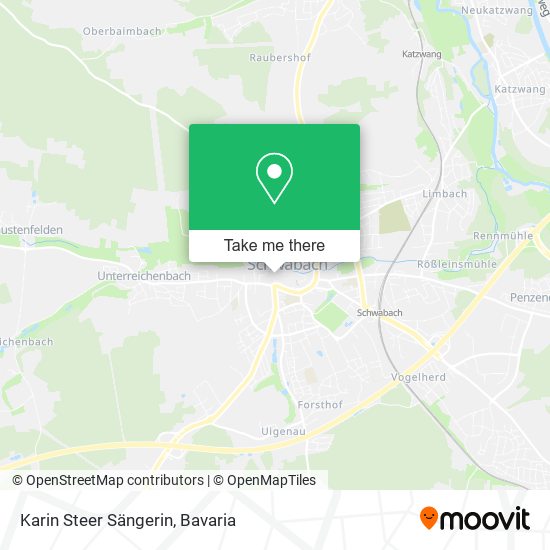 Karin Steer Sängerin map