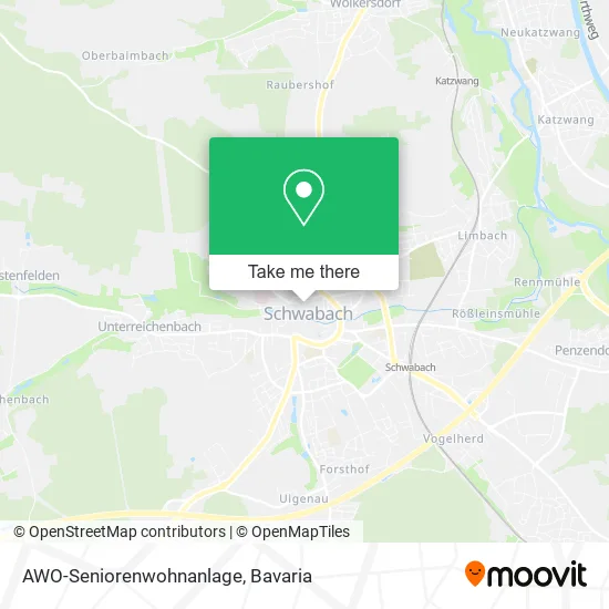 Карта AWO-Seniorenwohnanlage