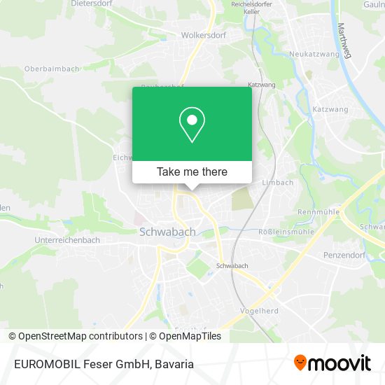 EUROMOBIL Feser GmbH map