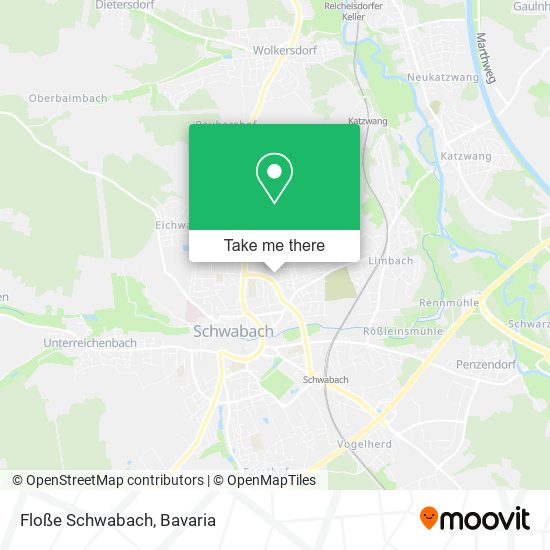 Floße Schwabach map