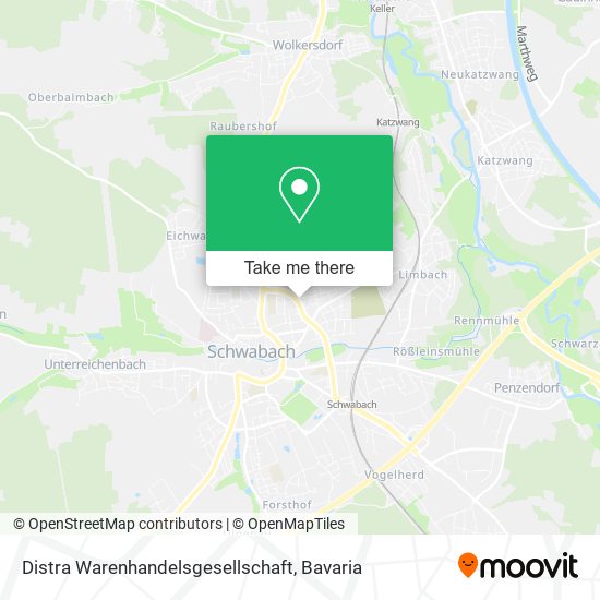 Distra Warenhandelsgesellschaft map