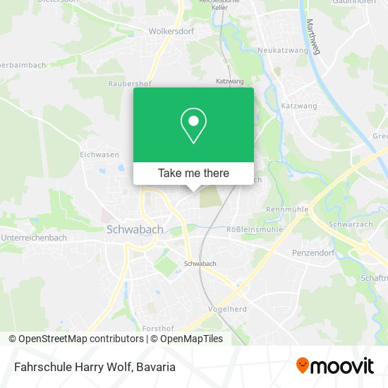 Fahrschule Harry Wolf map