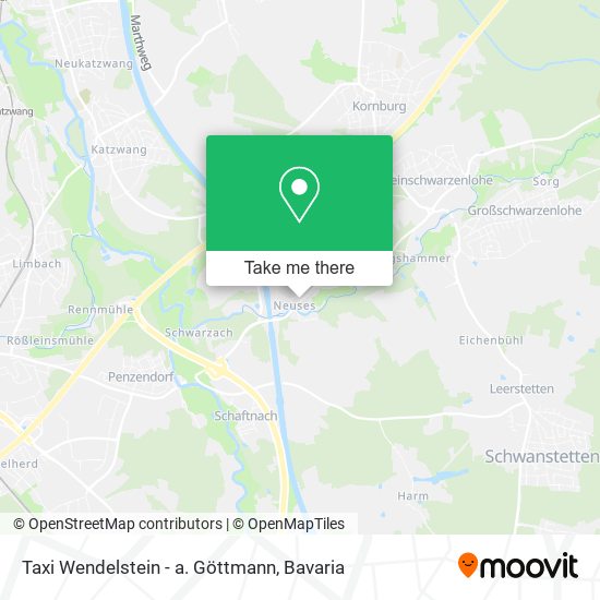 Taxi Wendelstein - a. Göttmann map