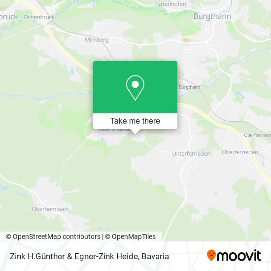 Zink H.Günther & Egner-Zink Heide map