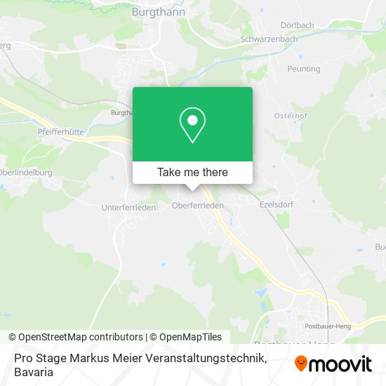 Pro Stage Markus Meier Veranstaltungstechnik map