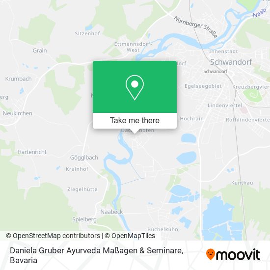 Daniela Gruber Ayurveda Maßagen & Seminare map