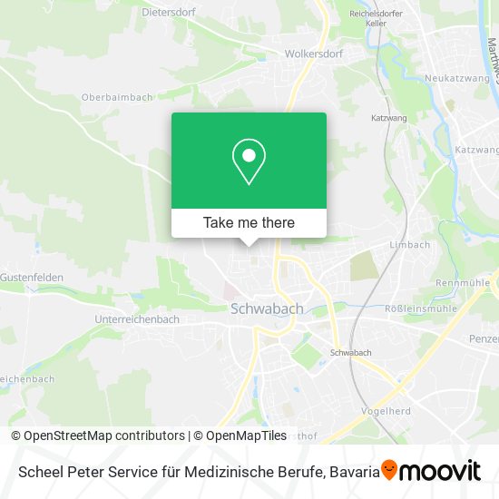 Scheel Peter Service für Medizinische Berufe map