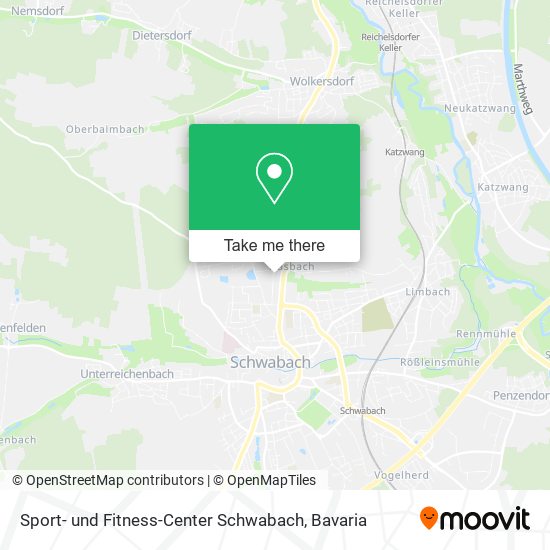 Sport- und Fitness-Center Schwabach map