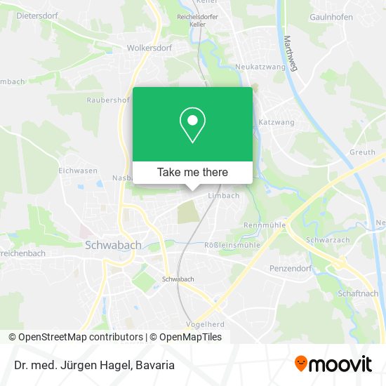 Dr. med. Jürgen Hagel map