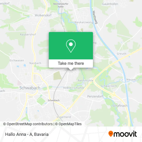 Карта Hallo Anna - A