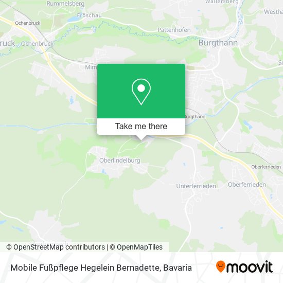 Mobile Fußpflege Hegelein Bernadette map