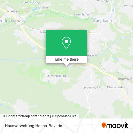 Hausverwaltung Hanna map