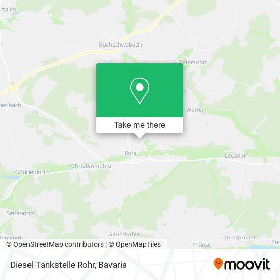 Diesel-Tankstelle Rohr map
