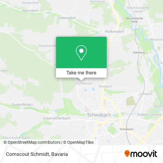 Карта Comscout Schmidt