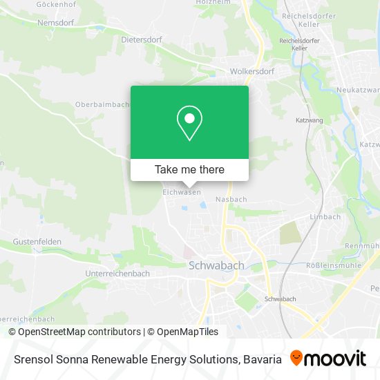 Карта Srensol Sonna Renewable Energy Solutions