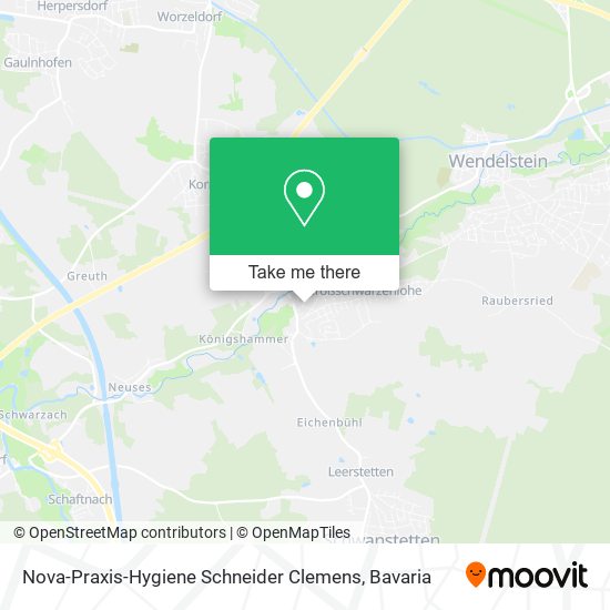 Карта Nova-Praxis-Hygiene Schneider Clemens