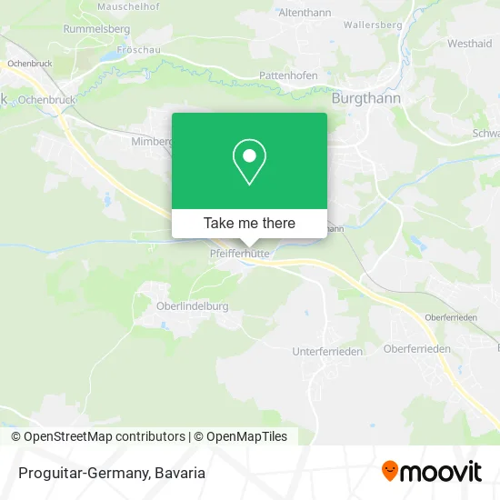 Карта Proguitar-Germany