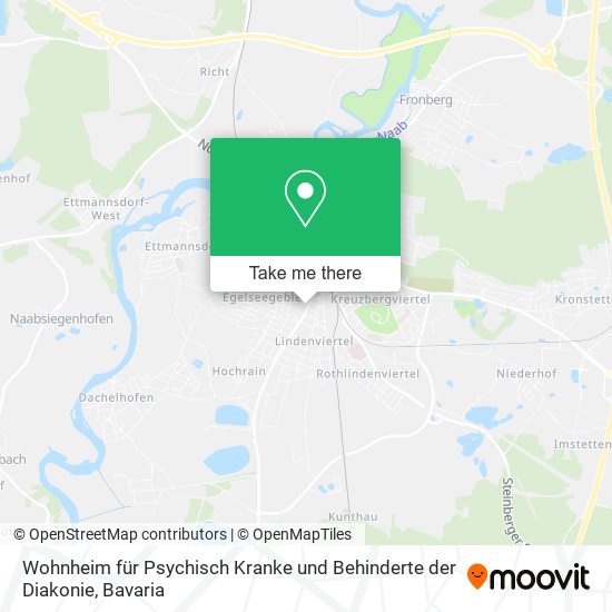 Wohnheim für Psychisch Kranke und Behinderte der Diakonie map