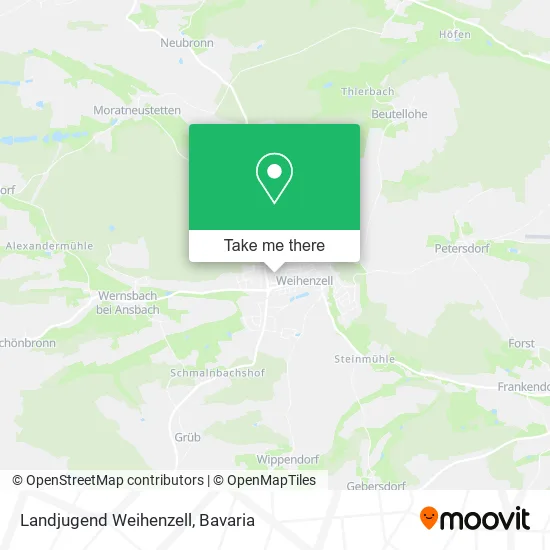 Карта Landjugend Weihenzell