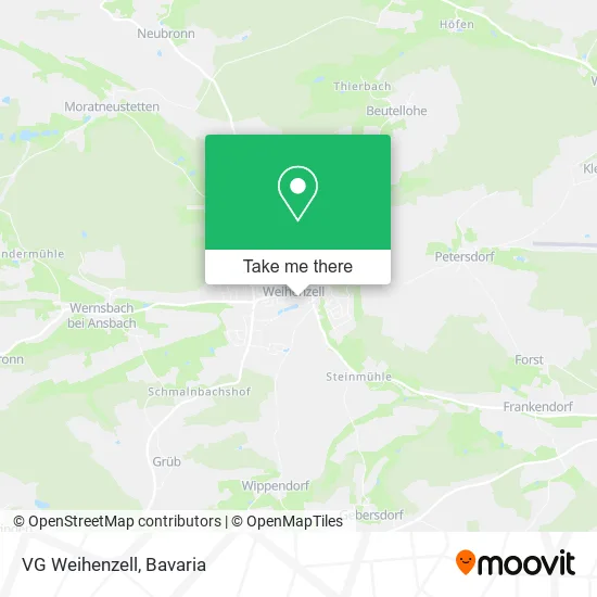 Карта VG Weihenzell