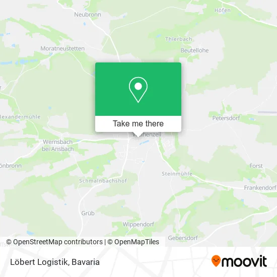Карта Löbert Logistik