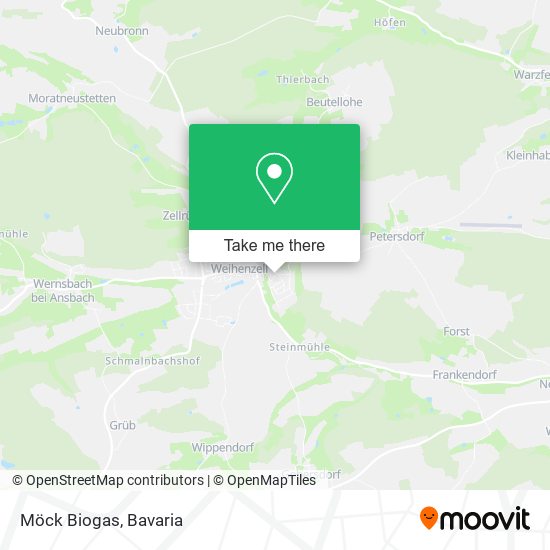 Карта Möck Biogas