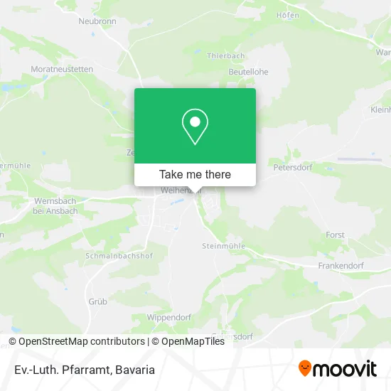 Карта Ev.-Luth. Pfarramt