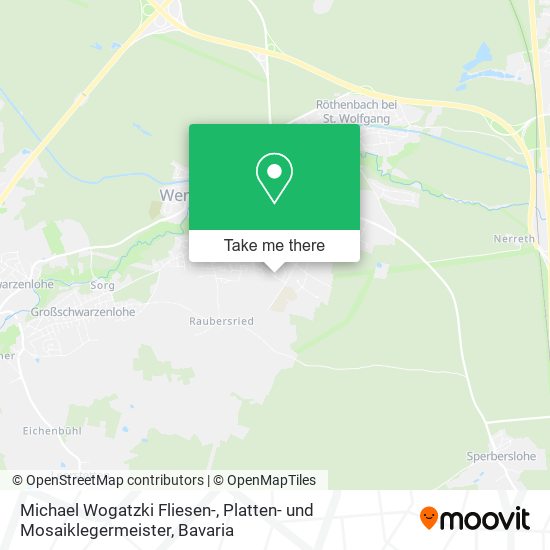 Michael Wogatzki Fliesen-, Platten- und Mosaiklegermeister map