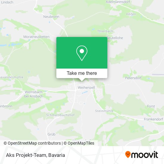Карта Aks Projekt-Team