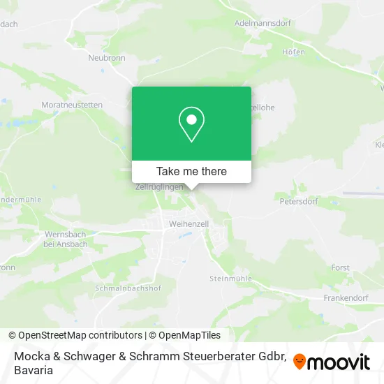 Карта Mocka & Schwager & Schramm Steuerberater Gdbr