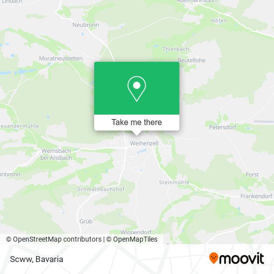 Карта Scww