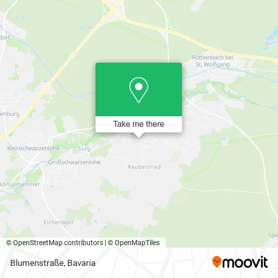 Карта Blumenstraße
