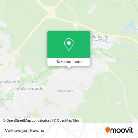 Volkswagen map