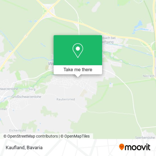 Kaufland map