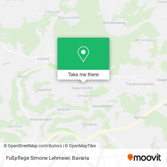Fußpflege Simone Lehmeier map
