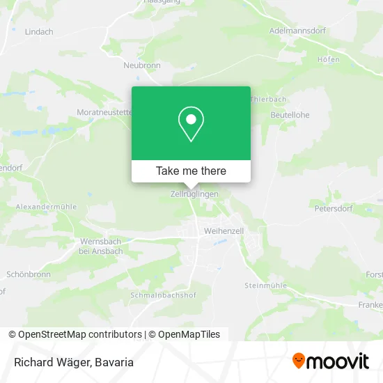 Карта Richard Wäger