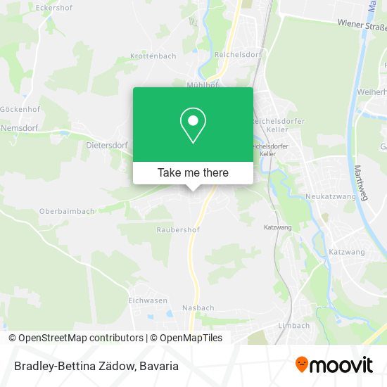 Bradley-Bettina Zädow map