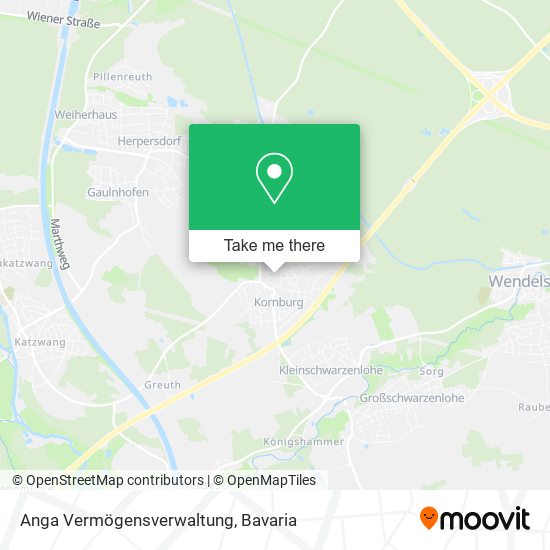 Anga Vermögensverwaltung map