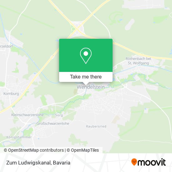 Карта Zum Ludwigskanal