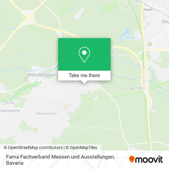 Fama Fachverband Messen und Ausstellungen map