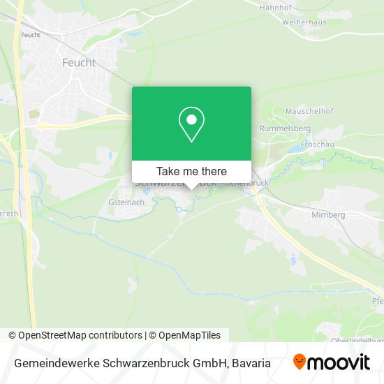 Карта Gemeindewerke Schwarzenbruck GmbH