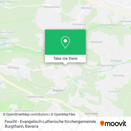 Feucht - Evangelisch-Lutherische Kirchengemeinde Burgthann map