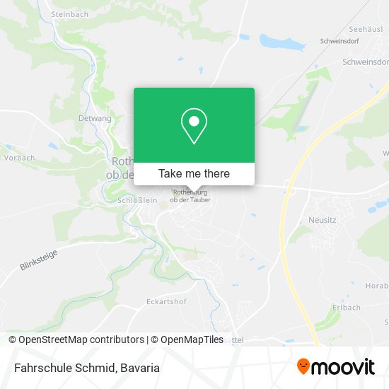 Fahrschule Schmid map