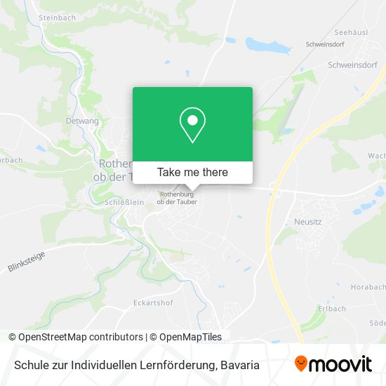 Schule zur Individuellen Lernförderung map