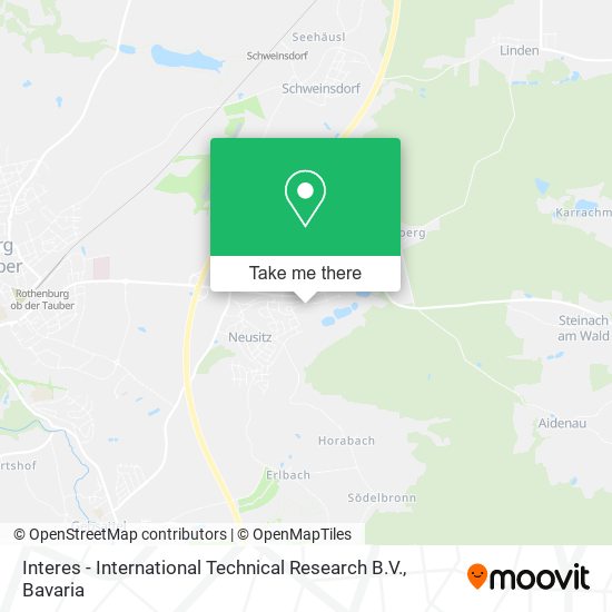 Interes - International Technical Research B.V. map