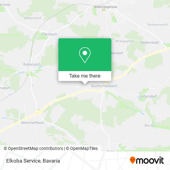 Elkoba Service map