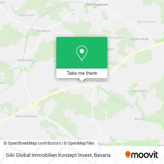 Карта Giki Global Immobilien Konzept Invest